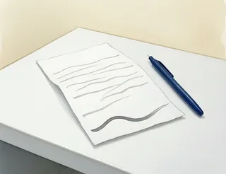 a paper prescription