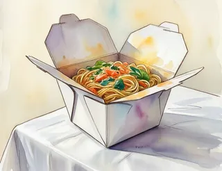 a to-go box
