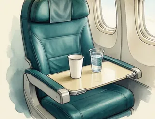 the tray table