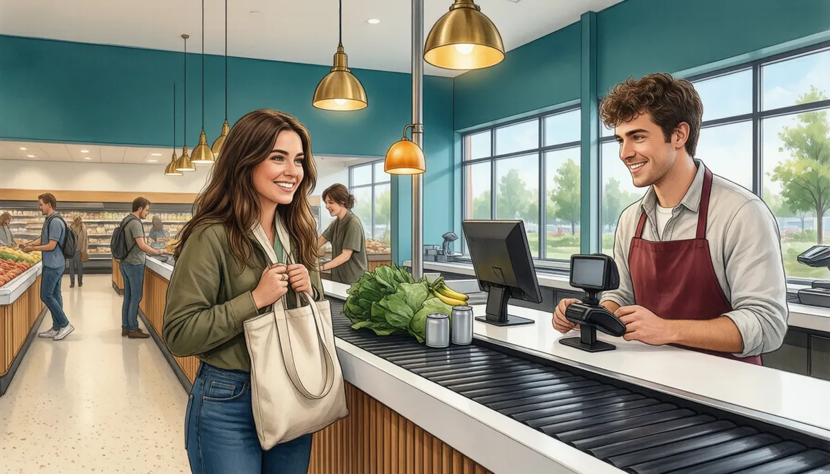 The checkout — Did you find everything okay?