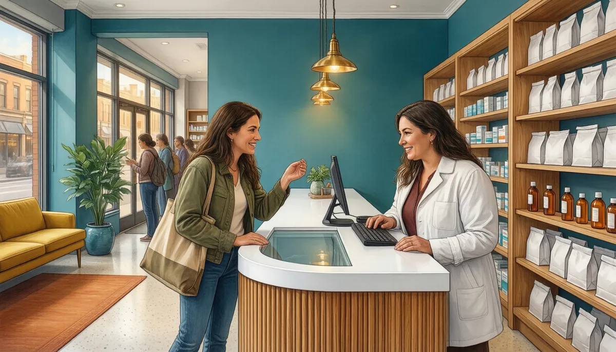 Asking the pharmacist — With my other pills?