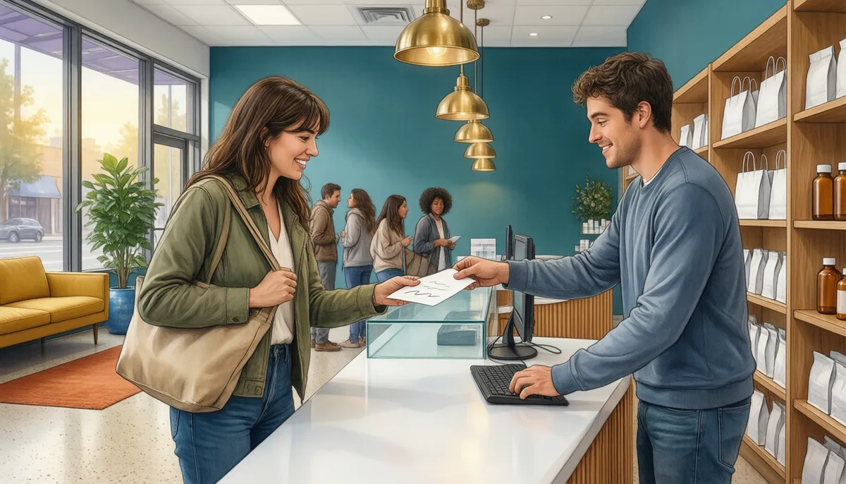 Dropping off — A paper prescription
