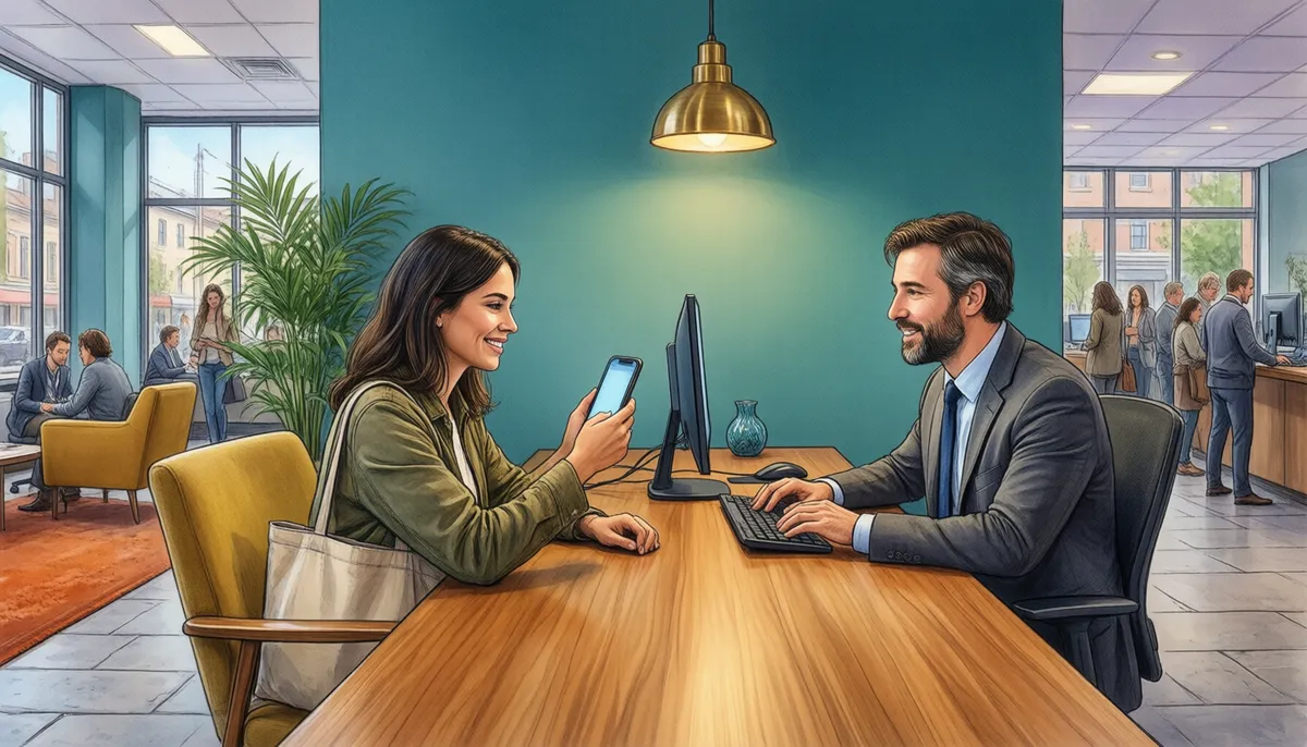 Sending money — A wire transfer