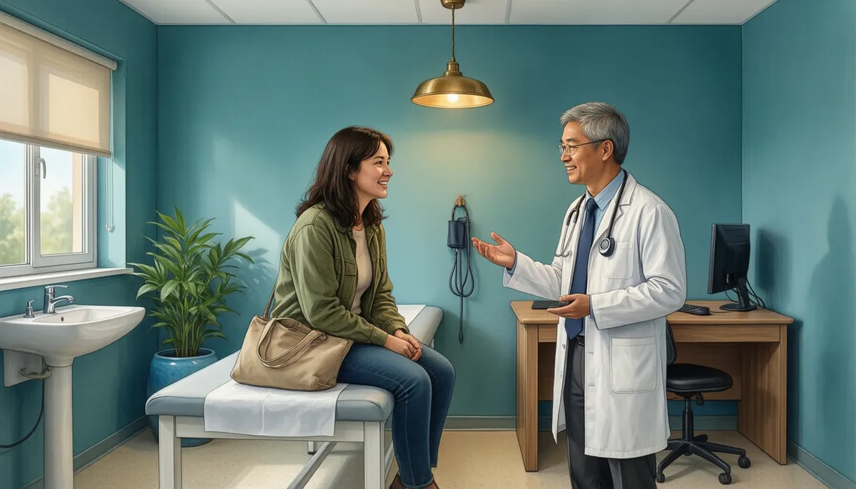 The diagnosis — It's strep