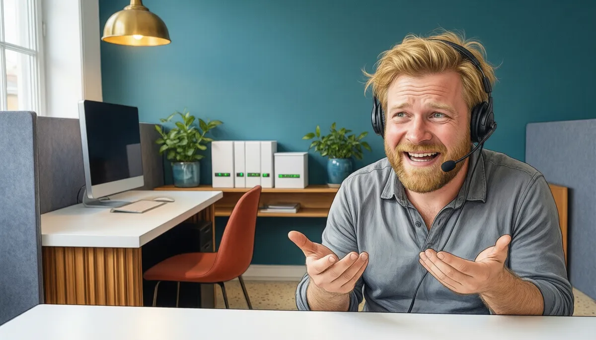 Tech support — Nobody came