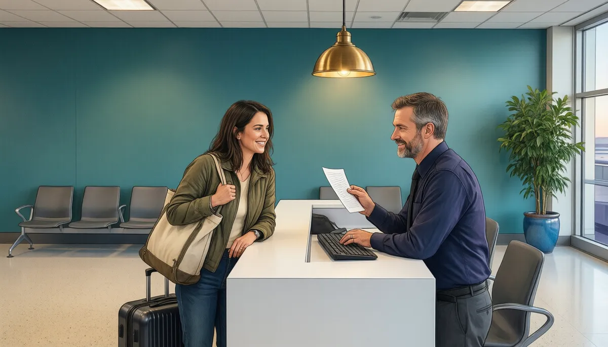 Passport control — A few more questions