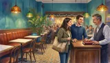 At the Restaurant (15 Short Conversations)