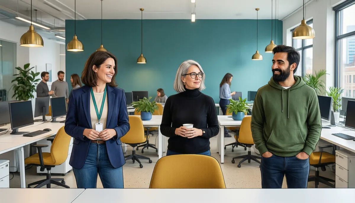 The first week — Meeting the team