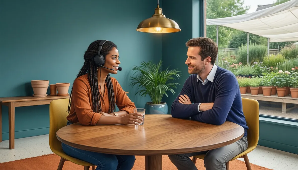 A customer service rep — The role-play