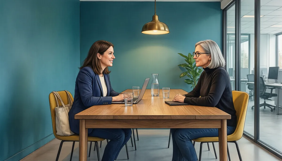 The on-site — Thanks for coming in