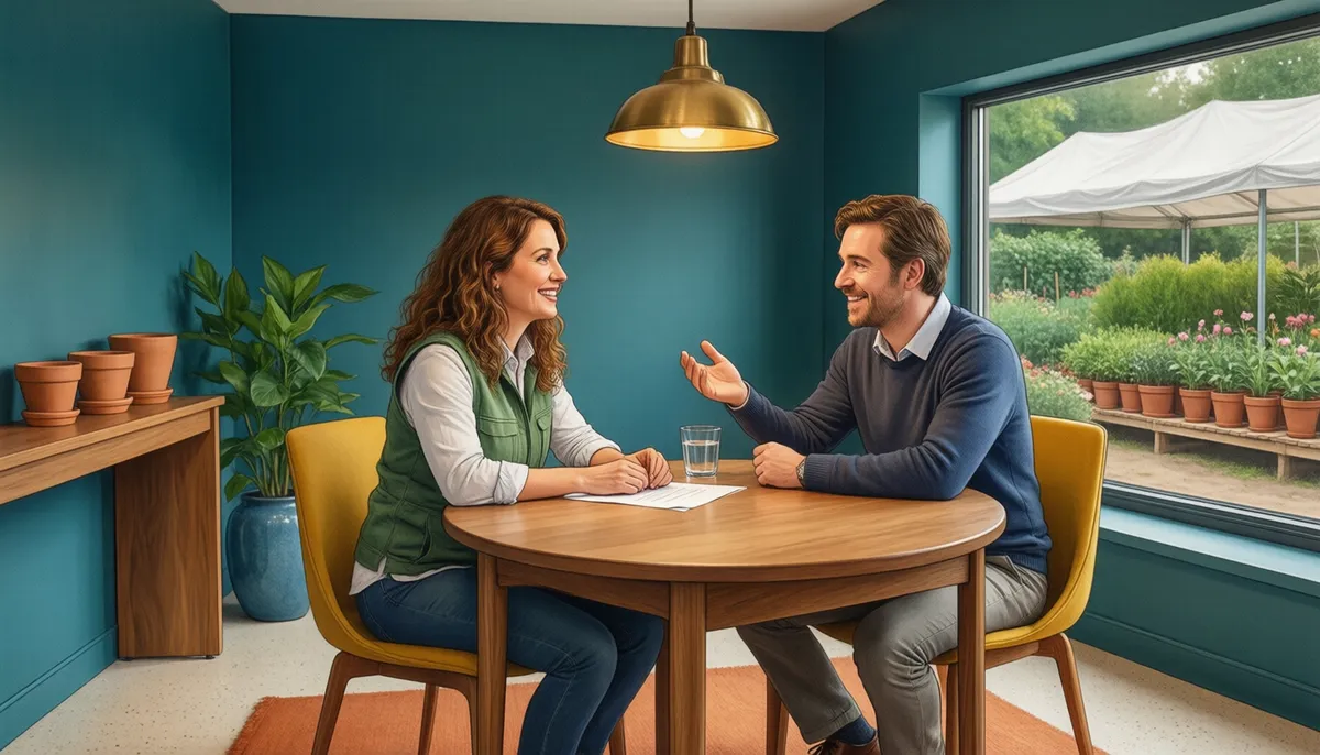 A store manager — Let's talk about the offer