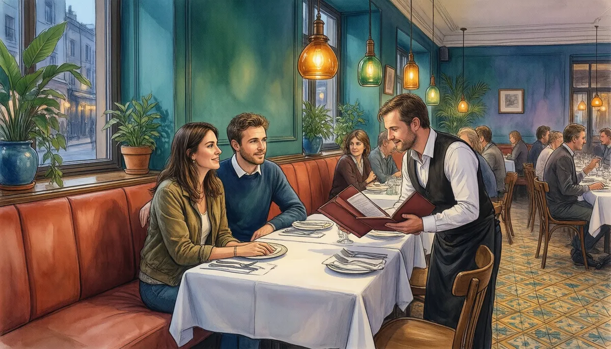 Getting a table — We have a reservation