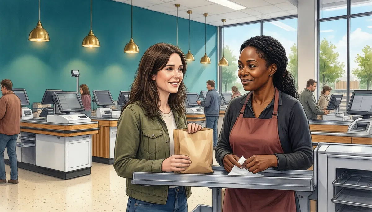 Self-checkout — It won't scan