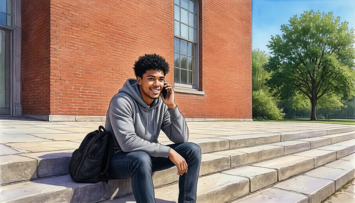 A sales associate — The phone screen