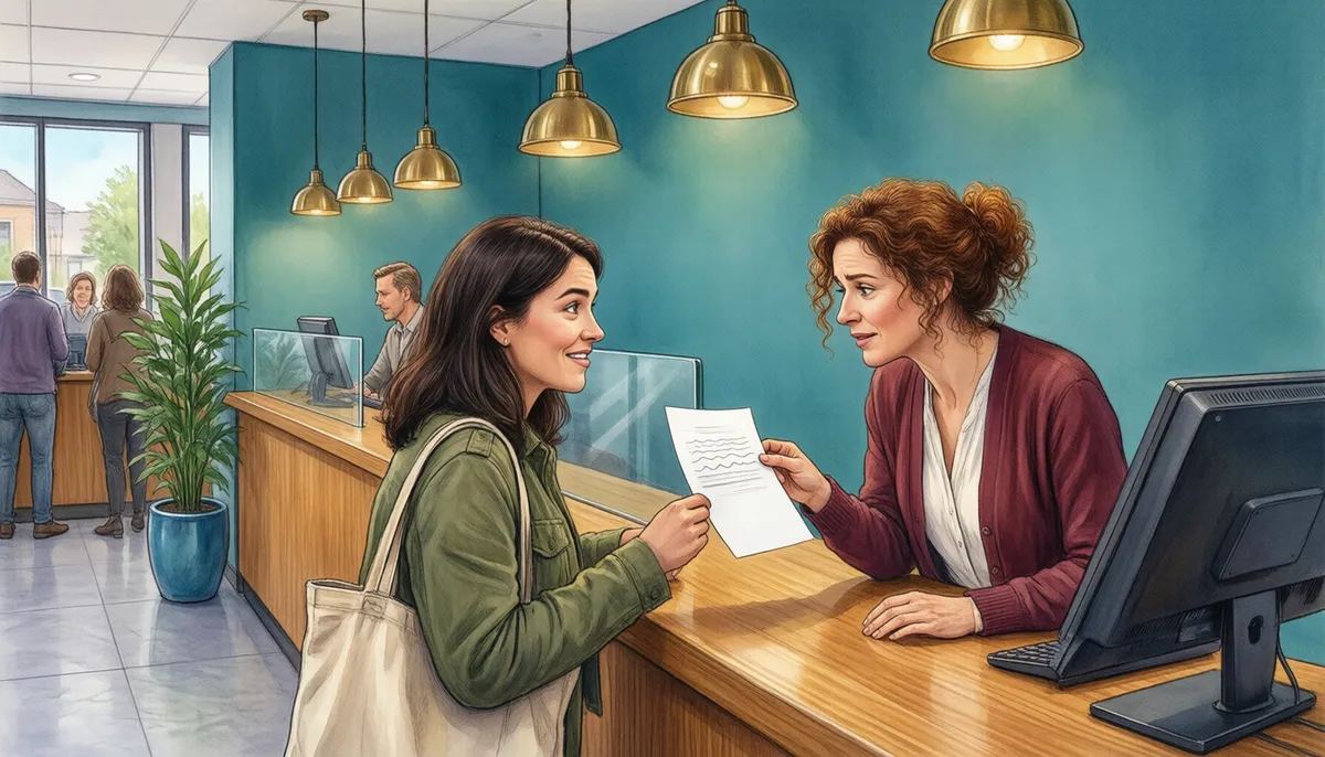 Something's wrong — An overdraft fee