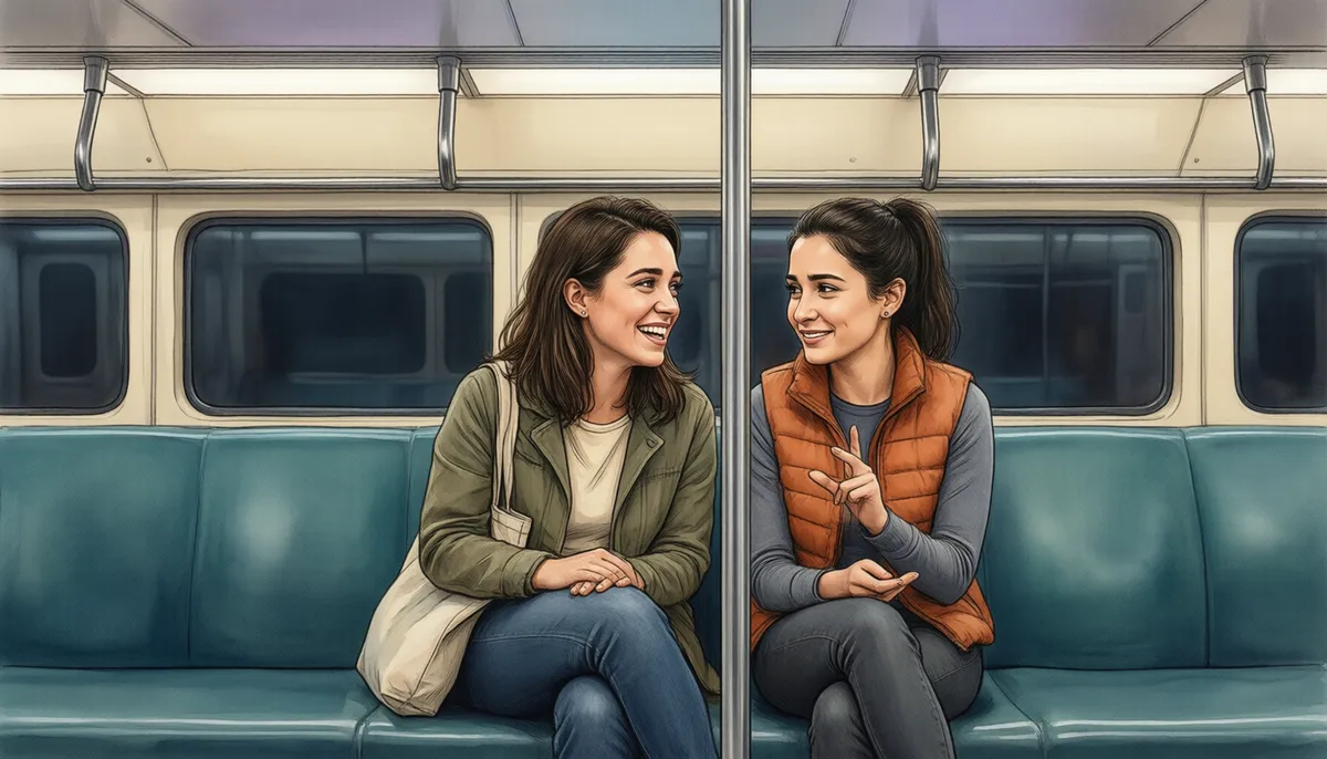 The subway — I think I missed my stop