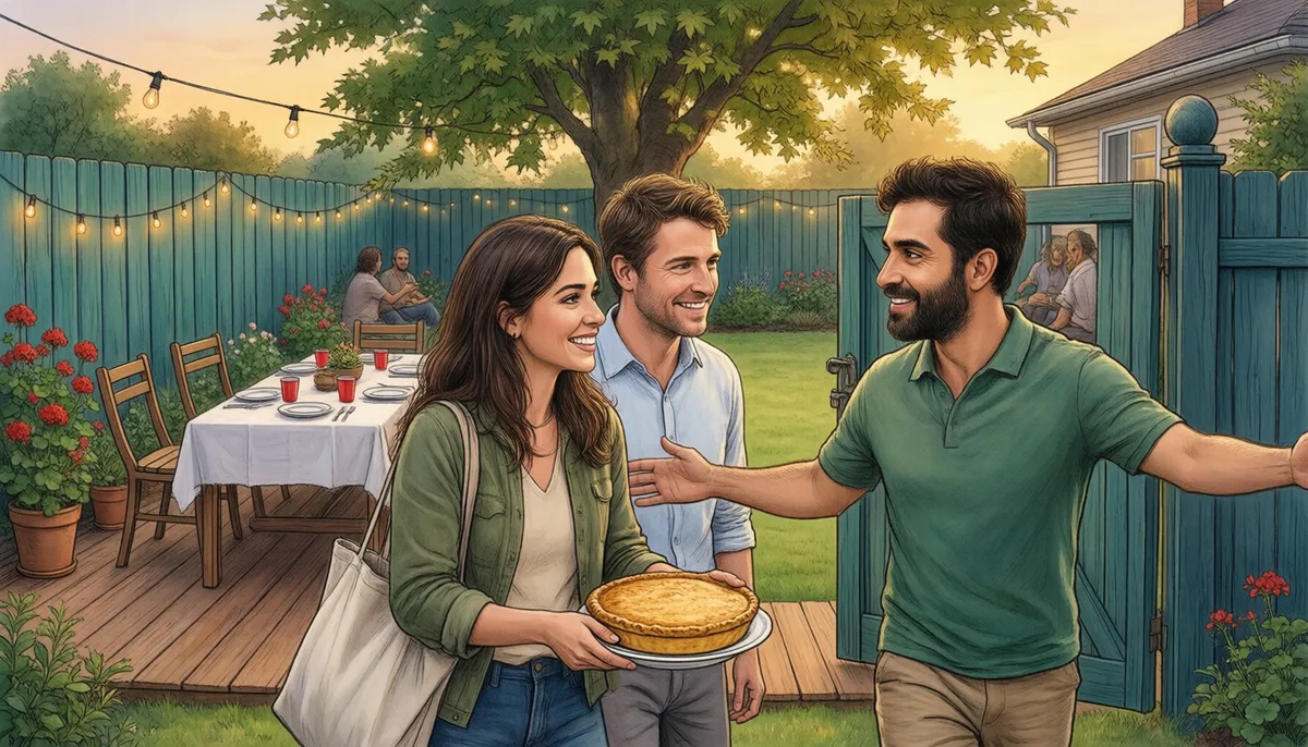 The barbecue — I've heard so much about you