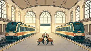 train station
