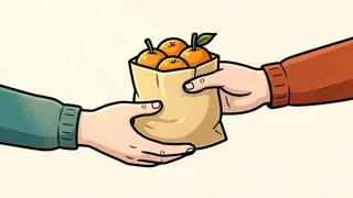 gave