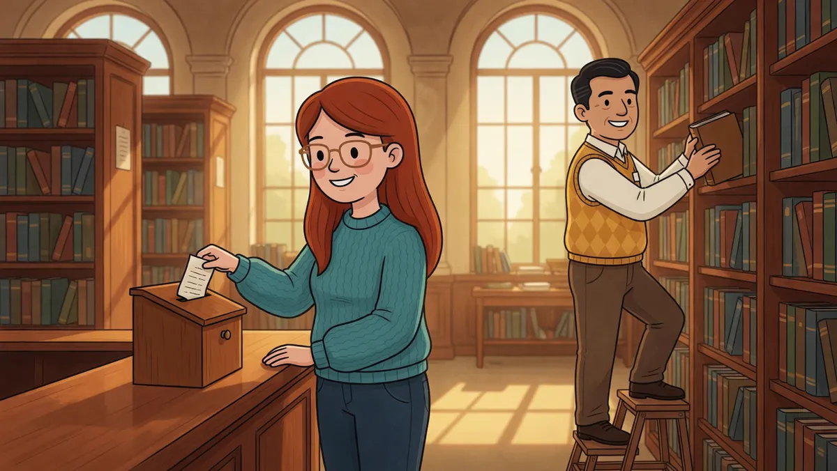 This library solves mysteries too