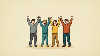 cheered